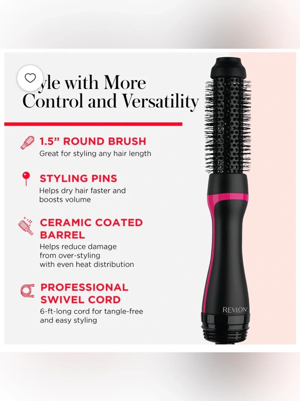 Revlon hot air